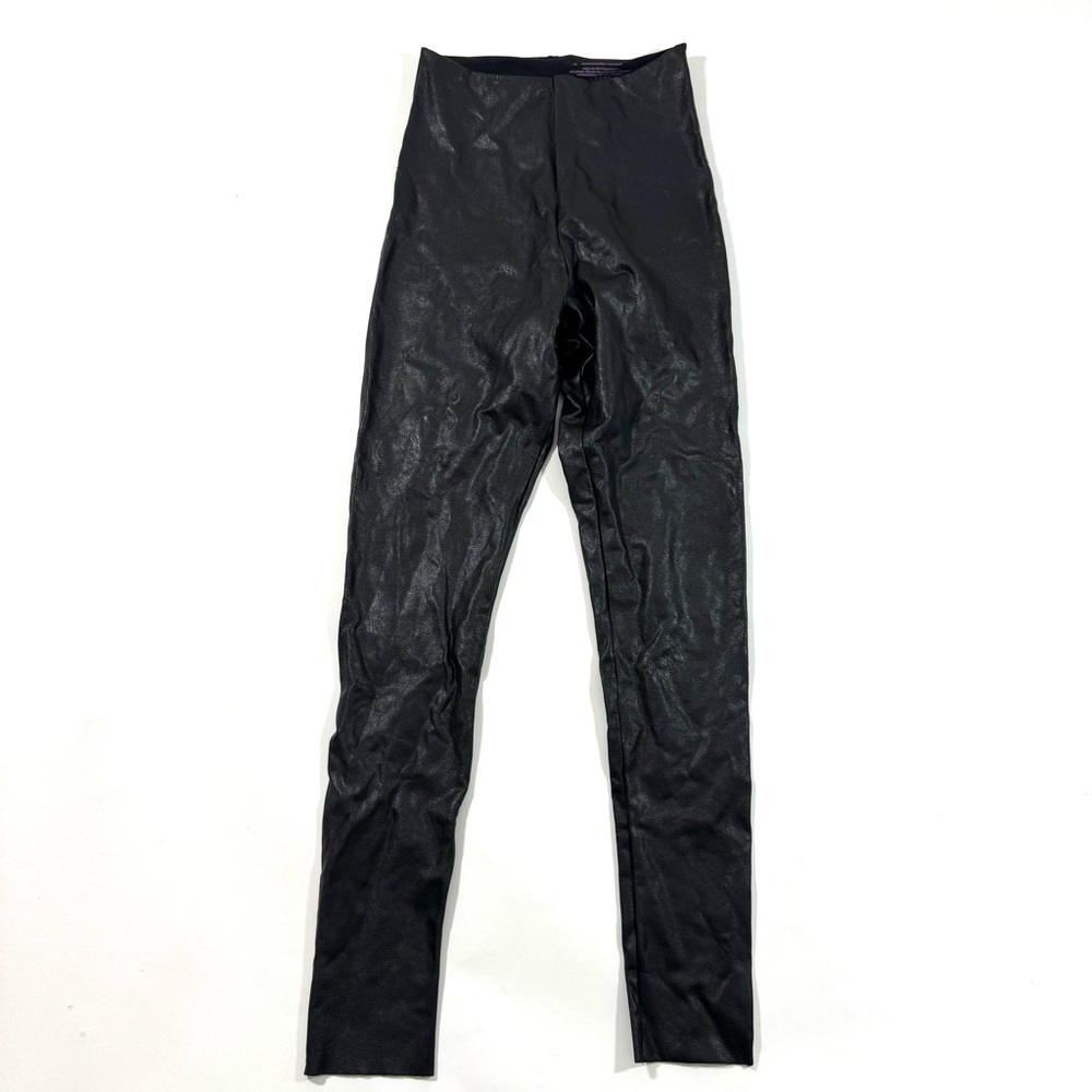 Commando Faux Leather Leggings Black Size Medium